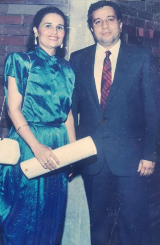 Nayibe Rincón y Antonio Rojas García, fundadores de la agencia, en una foto de los años ochenta.